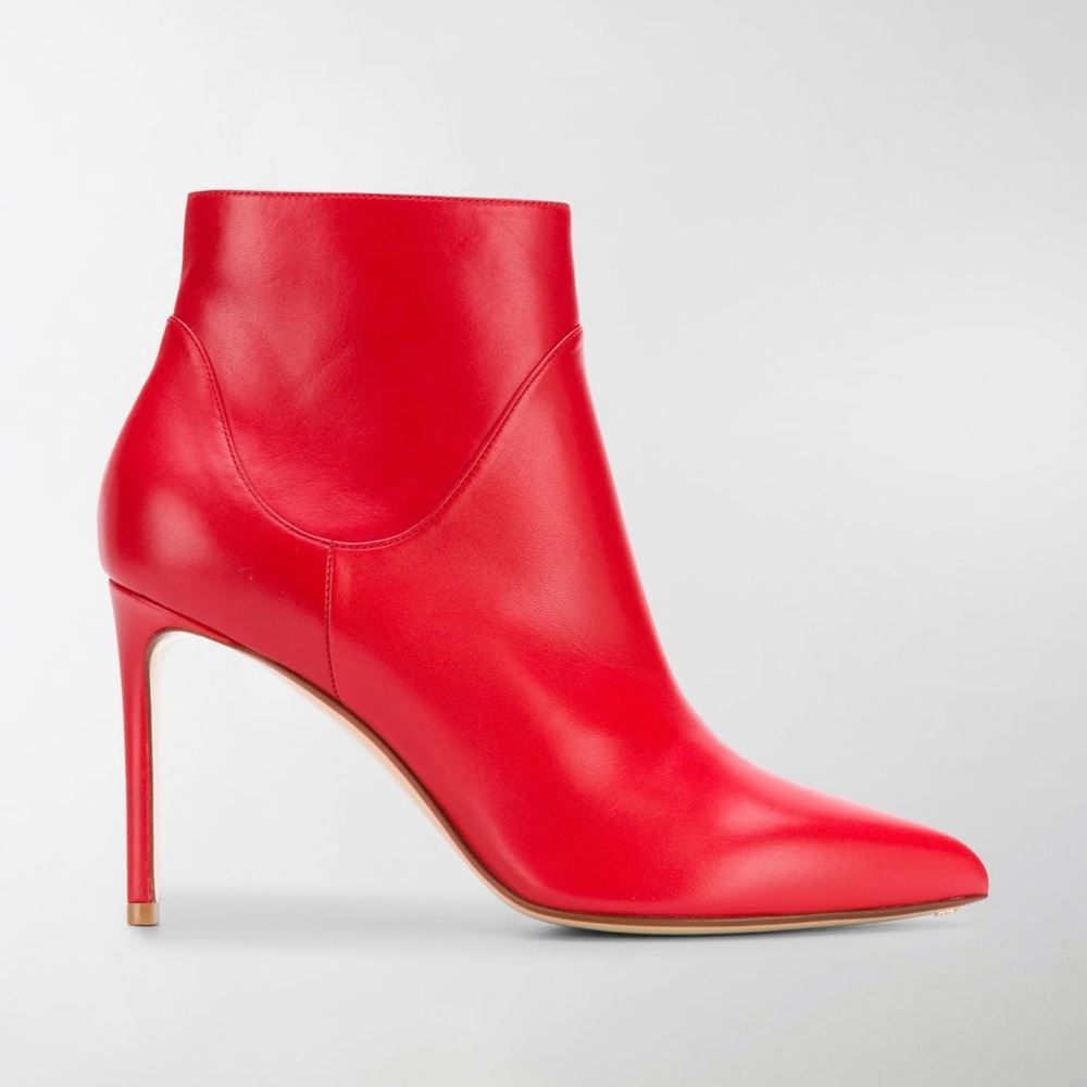 Francesco Russo Pointed Toe Bootie Size 38.5
